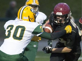 Centennial running back Matthew Baraniuk is back for another go-around with his team this season.