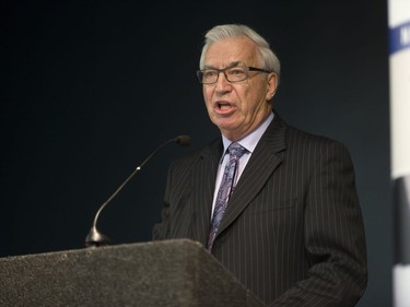 Henry Dayday during a town hall meeting at Cathedral of the Holy Family hosted by Canadian Condominium Institute North Saskatchewan Branch, September 14, 2016.