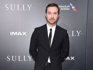 Sam Huntington attends the "Sully" New York premiere at Alice Tully Hall on September 6, 2016 in New York City.