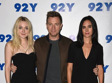 L-R: Dakota Fanning, Ewan McGregor and Jennifer Connelly attend the 92Y Reel Pieces for "American Pastoral" at 92nd Street Y on October 18, 2016 in New York City.