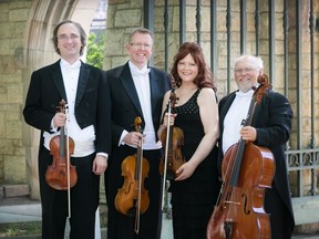 After releasing a new album of his compositions in September, the Amati Quartet gave an intimate performance at Knox United Church Saturday night.
