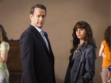 Tom Hanks and Felicity Jones star in "Inferno."