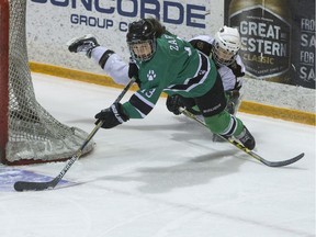 University of Saskatchewan Huskies women's hockey player Lauren Zary netted her first goal of the 2016-17 Canada West season on Friday night. The Huskies defeated the University of Alberta Pandas 2-1 in double overtime.