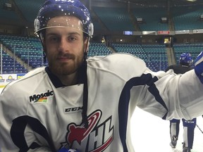 Kolten Olynek joined the WHL's Saskatoon Blades on Wednesday and will make his debut against his former Prince Albert Raiders on Thursday, Oct. 6. (DARREN ZARY/SASKATOON STAR-PHOENIX PHOTO)