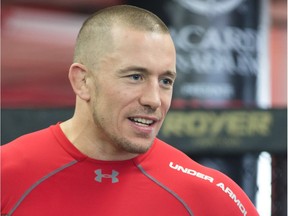 Former UFC champion Georges St-Pierre