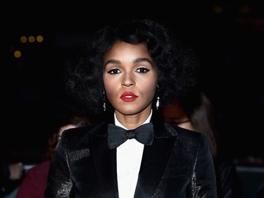 Actor Janelle Monáe attends the "Moonlight" Official Competition screening during the 60th BFI London Film Festival at Embankment Garden Cinema on October 6, 2016 in London, England.