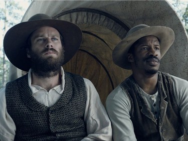 Nate Parker and Armie Hammer star in "The Birth of a Nation."