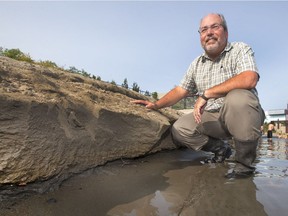 Water expert John Pomeroy of the U of S points to the low level of the South Saskatchewan River in 2015 in saying the province could be in for a prolonged dry spell.