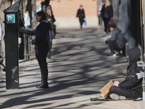 Saskatoon city council is expected to make a decision this month on how panhandlers can behave around parking pay stations.