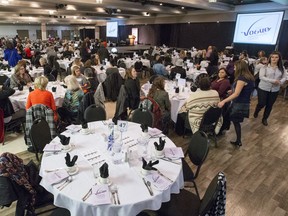 A full house attended the Saskatoon Sexual Assault & Information Centre's Luncheon en Vogue Oct. 14 at TCU Place.