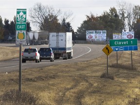 Highway 16 near Clavet has now been twinned, and is expected to be open to traffic later this month.