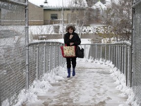 Saskatoon will stay frosted up Thursday with a high of -2 C in the forecast.