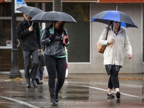 Showers and cloudy skies are expected to hit Saskatoon Wednesday.