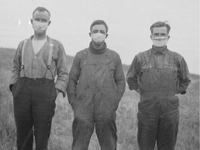 The 1918 Spanish influenza epidemic reached Saskatchewan near the end of the Great War (Library and Archives Canada)