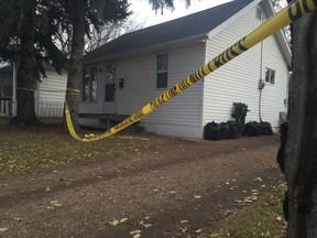 The home on the 1400 Block of Avenue G North where a 26-year-old was found fatally injured. He is Saskatoon's 10th homicide victim.