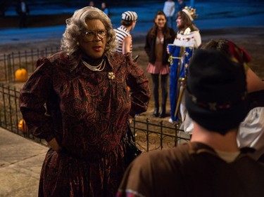 Tyler Perry stars as Madea in "Tyler Perry's Boo! A Madea Halloween."