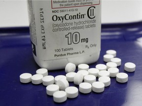 Oxycodone is among one of the top six opioids prescribed to Canadians by doctors each year.