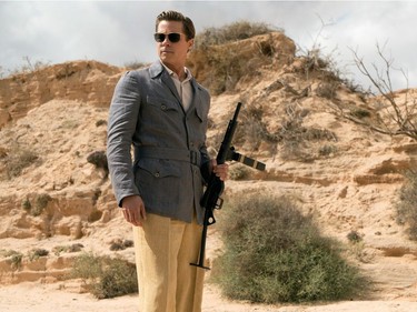 Brad Pitt stars in "Allied."