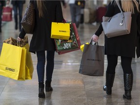 A new survey suggests more Canadians are planning to do some or all of their holiday shopping online this year