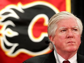 Brian Burke is President of Hockey Operations for the Calgary Flames.