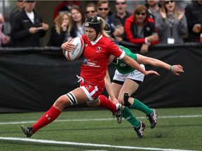 Kayla Mack and the rest of the Canadian women's 15s rugby won the Can-Am series on the weekend.