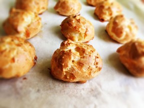 Cheese gougeres