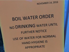 Thirty-nine surgeries at Saskatoon City Hospital have been postponed after the building was put under a boil water order late Monday.