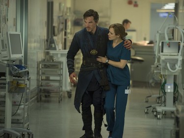 Benedict Cumberbatch and Rachel McAdams star in Marvel's "Doctor Strange."