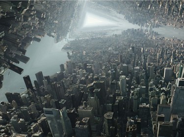 A view of New York City in Marvel's "Doctor Strange."