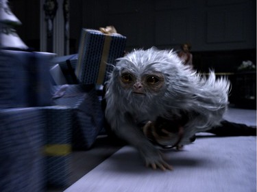 A beast called a Demiguise in "Fantastic Beasts and Where to Find Them," a Warner Bros. Pictures release.