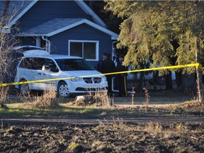 RCMP officers could be seen surrounding a home in Choiceland Sask. located on the edge of the community on Thursday afternoon. Earlier in the day, officers discovered the body of seven-year-old Nia Eastman in the home. The house is located approximatley a block from where Nia attended school at William Mason School.