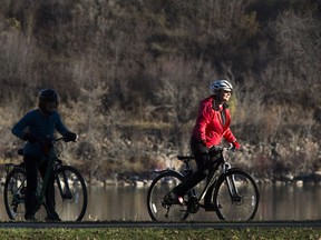 Saskatoon residents are outdoors, soaking up the sunshine and warmer temperatures.