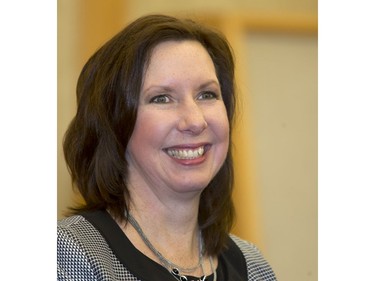 Saskatoon city councillor Ann Iwanchuk sworn in October 31, 2016.