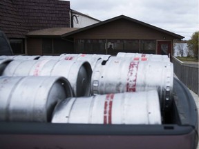 Kegs in La Ronge, SK in 2016.