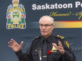 Saskatoon Police Chief Clive Weighill wants $3.3 million more for his department.