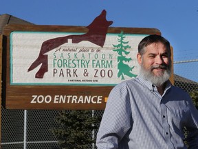 New Saskatoon Forestry Farm Park and Zoo manager Tim Sinclair-Smith and the zoo, Wednesday, November 09/2016.