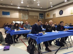 Stakeholders, students and staff can be seen at a NORTEP stakeholder meeting between the Ministry of Advanced Education and the northern education leaders on Nov. 10, 2016. Despite initial confusion about student costs, Northlands recently annouced it would be covering tuition and books for students previously funded through NORTEP transitioning to Northlands.