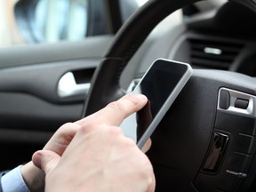 As of Jan.1, Saskatchewan laws will make it illegal to hold a cellphone while driving.