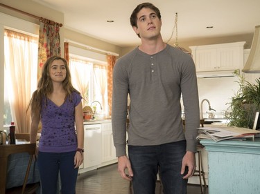 Haley Lu Richardson and Blake Jenner star in "The Edge of Seventeen."