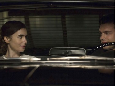 Lily Collins and Alden Ehrenreich star in "Rules Don't Apply."