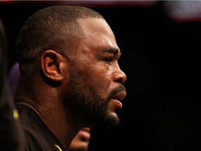 Former UFC light heavyweight champion Rashad Evans