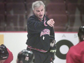 Among the many stops in his coaching career, Dave King led the expansion Columbus Blue Jackets in 2000.