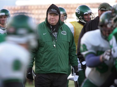 University of Saskatchewan head coach Brian Towriss Dec. 19, 2016