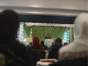 Bob Parker from the Church of Christ discusses an inclusive religious Christmas at the Holy Family Cathedral in Saskatoon on Dec. 18, 2016.