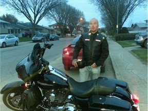 Rob Allen, member of the Hells Angels Motorcycle Club on trial for trafficking cocaine. Photo courtesy of Facebook.