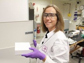 Joyce McBeth, a University of Saskatchewan geological sciences researcher.