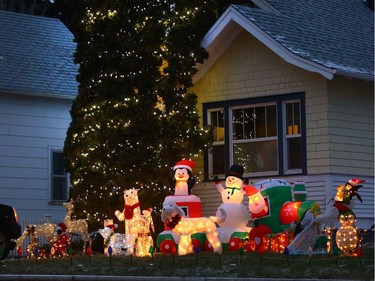 A photo tour of some of Saskatoon's homes decked out in lights and decorations ready for the Christmas season, November 30, 2016.