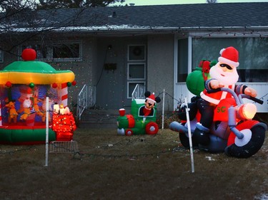 A photo tour of some of Saskatoon's homes decked out in lights and decorations ready for the Christmas season, November 30, 2016.