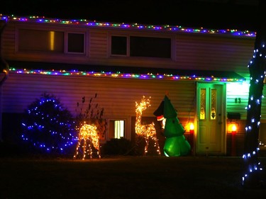 A photo tour of some of Saskatoon's homes decked out in lights and decorations ready for the Christmas season, November 30, 2016.