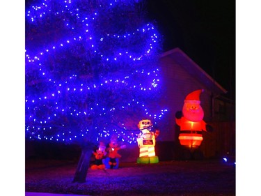 A photo tour of some of Saskatoon's homes decked out in lights and decorations ready for the Christmas season, November 30, 2016.